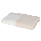 Beige Cotton Jersey Baby Blanket, 1, hi-res