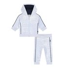 Baby Boys Blue Logo Tracksuit, 1, hi-res