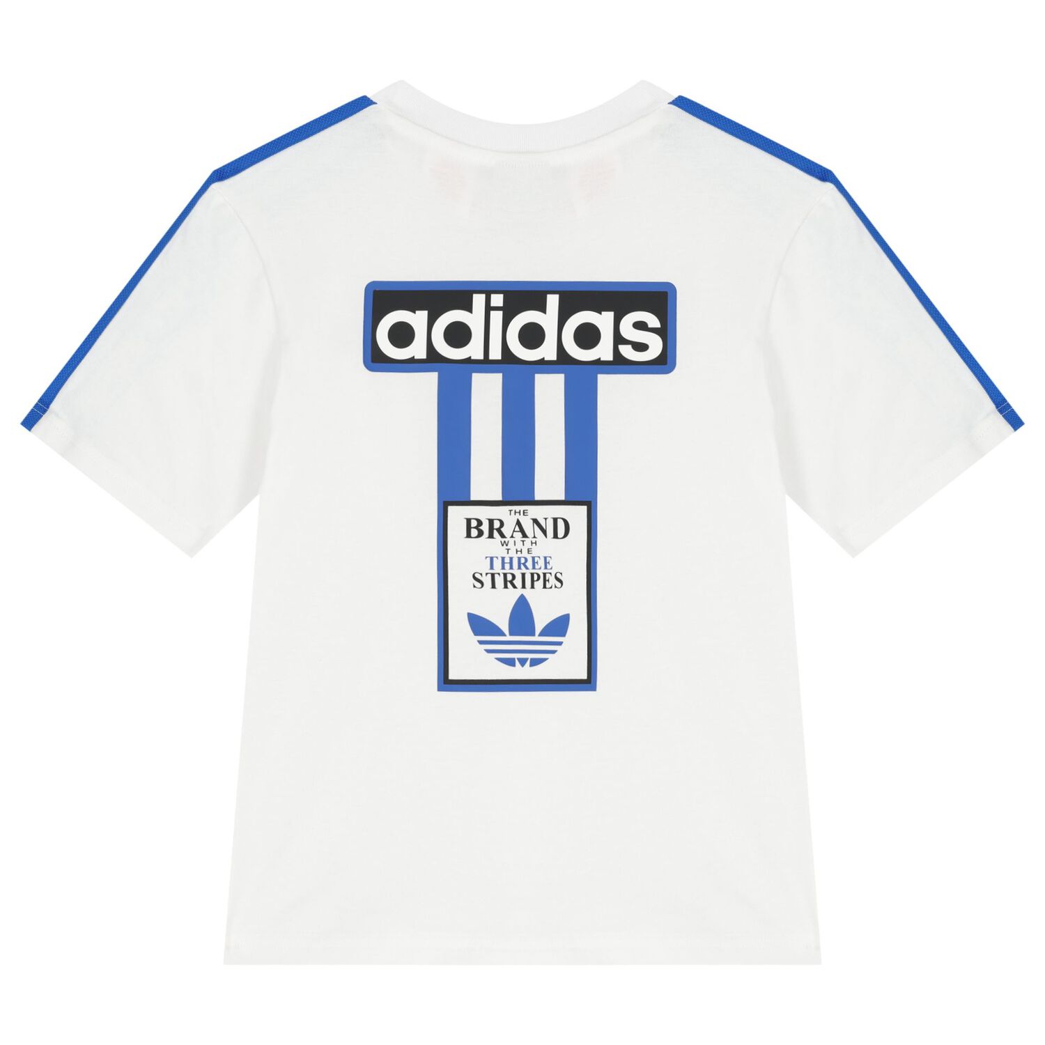 تيشيرت بالشعار باللون الأبيض, 1, hi-res