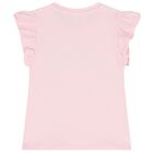 Baby Girls Pink Logo Skirt Set, 1, hi-res