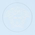 بطانية أولاد بالشعار بطبعة ميدوسا باللون الأزرق والأبيض  , 2, hi-res