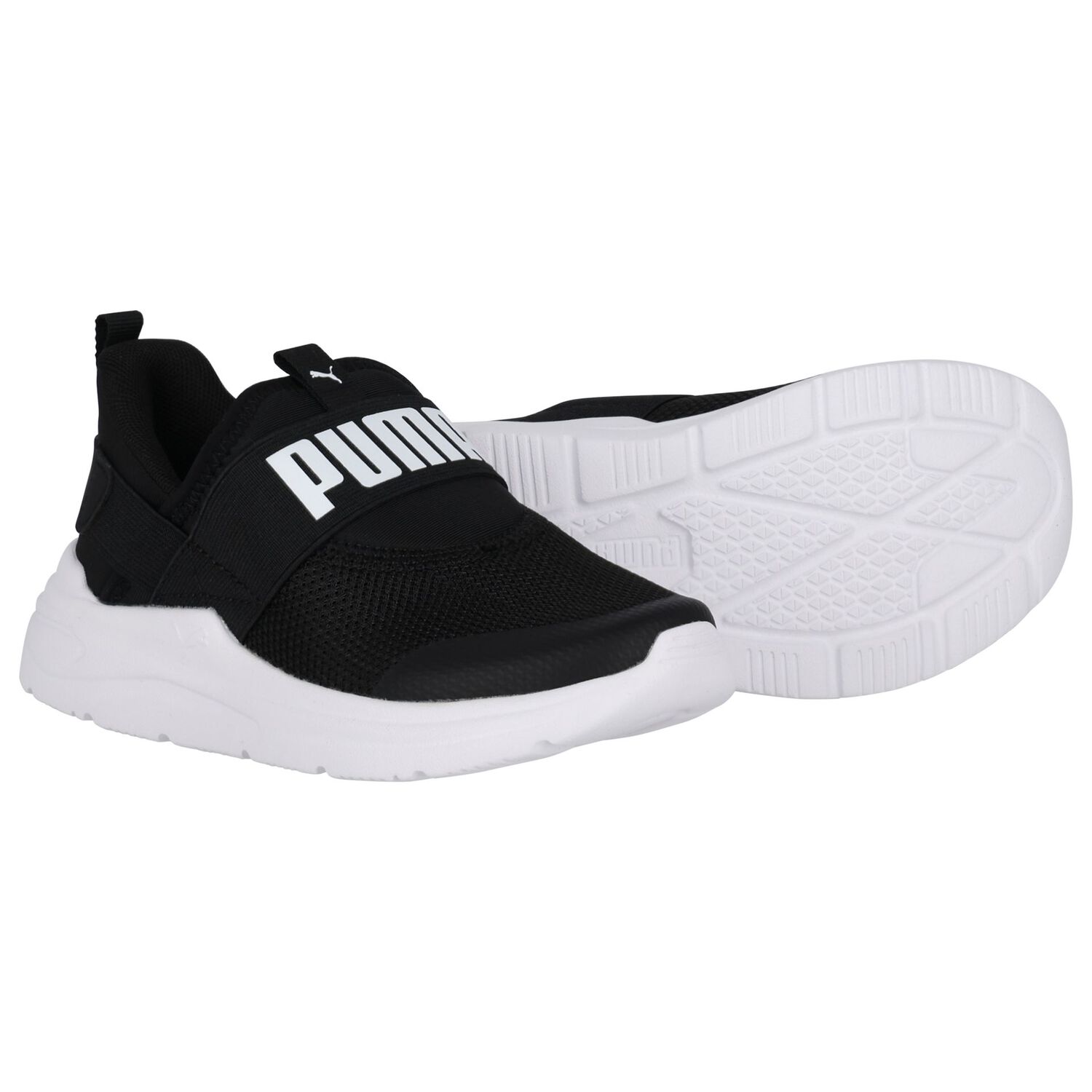 Black Soft Wired 2 Sliptech Trainers, 1, hi-res