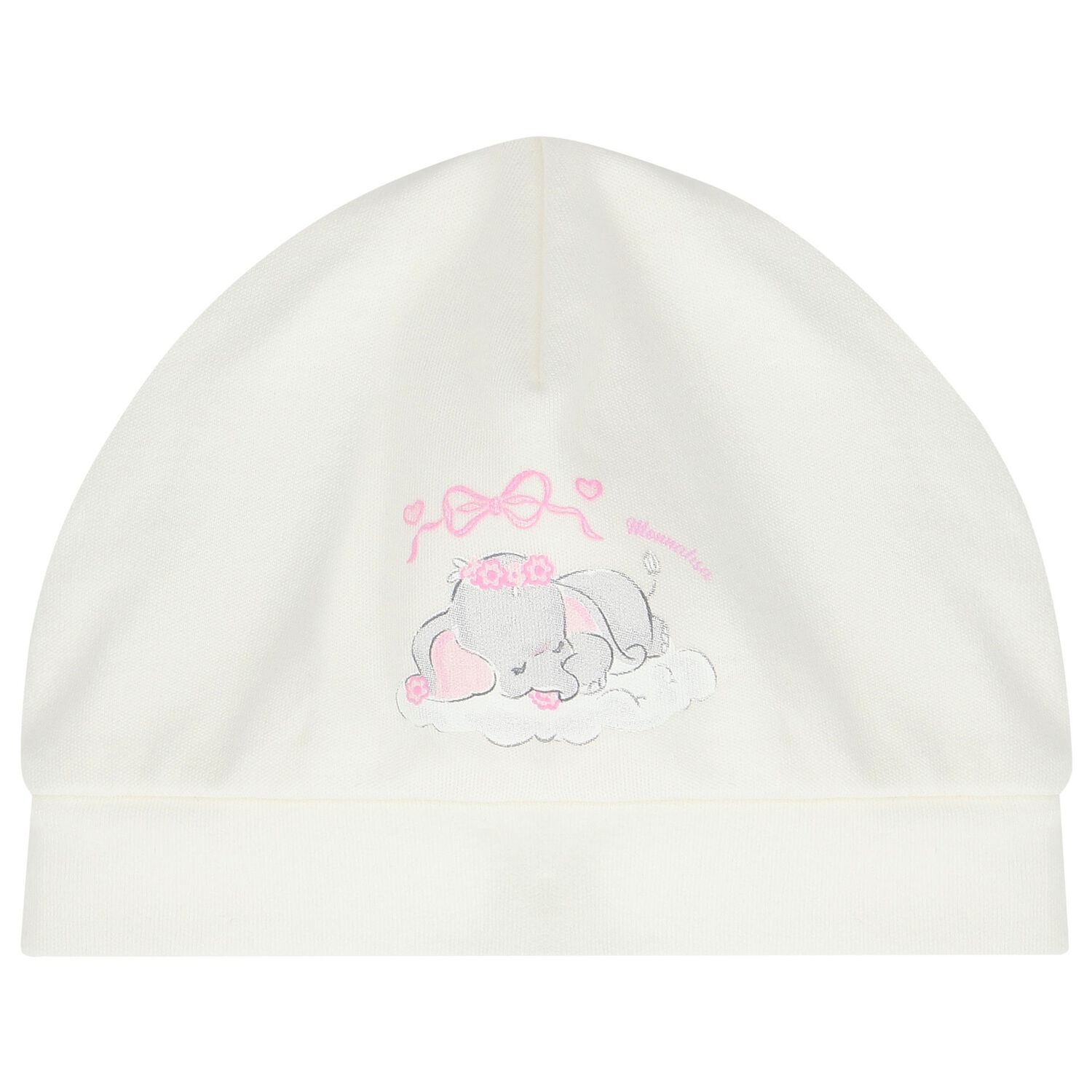 طقم بنات أفرول باللون العاجي والوردي, 1, hi-res