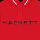 تيشيرت بولو بالشعار للاولاد باللون الابيض والاحمر , 1, hi-res