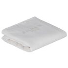 بطانية أطفال بشعار أبيض وذهبي, 1, hi-res