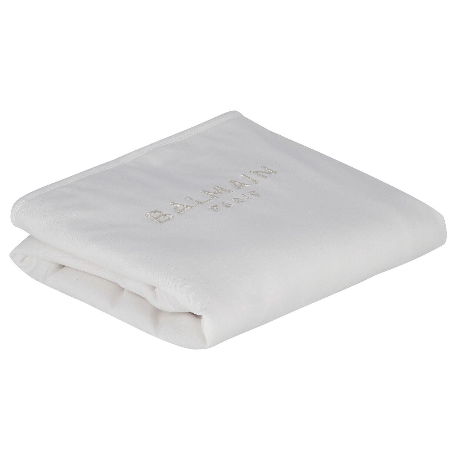 بطانية أطفال بشعار أبيض وذهبي, 1, hi-res