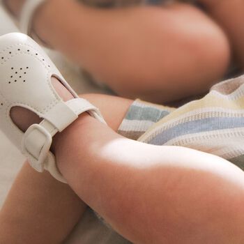 Baby Boys Ivory Pre Walker Shoes