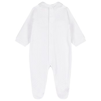 افرول اولاد منقط باللون الابيض والازرق 