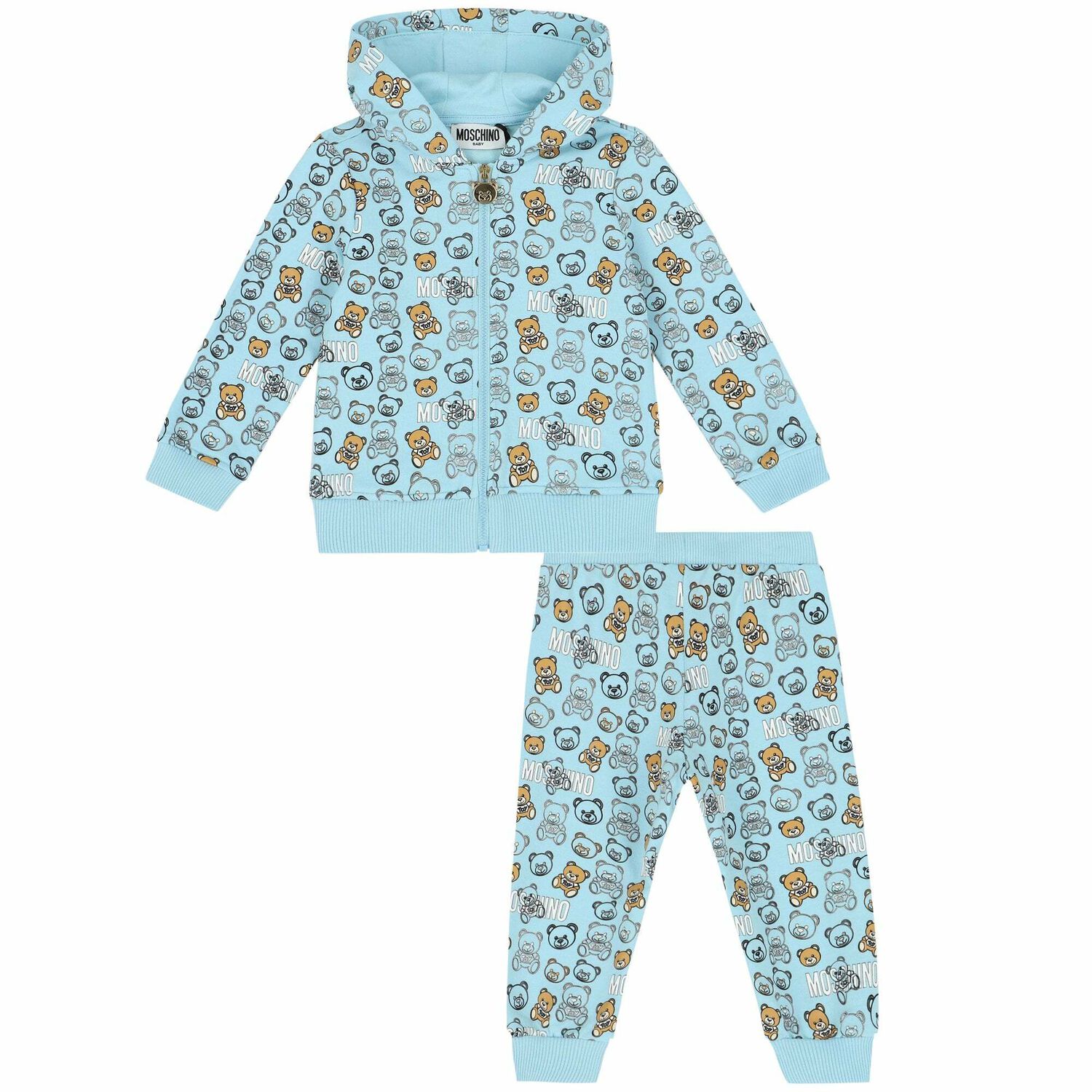Blue Teddy Logo Tracksuit, 2, hi-res