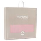 Baby Girls Pink Knit Blanket, 2, hi-res