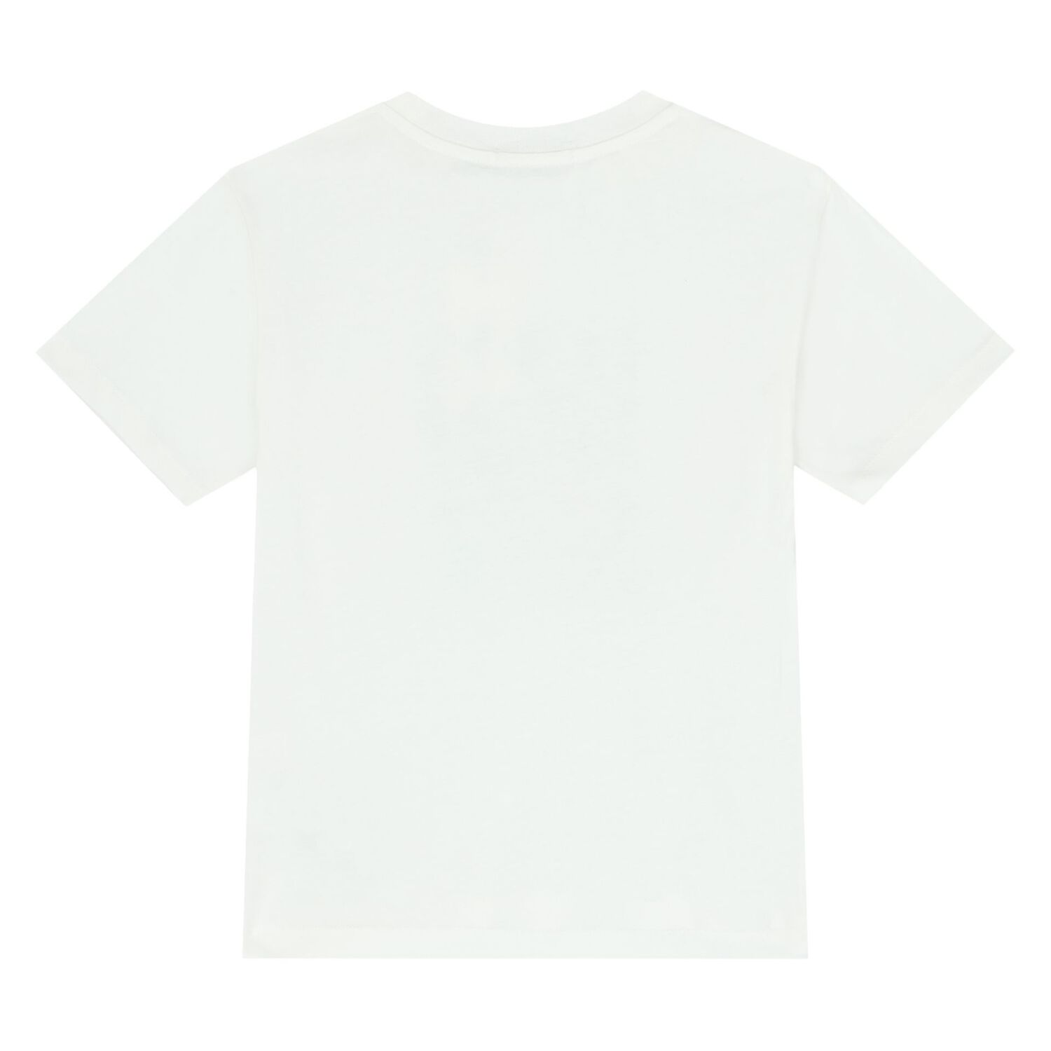 Boys White Logo T-Shirt, 2, hi-res image number null