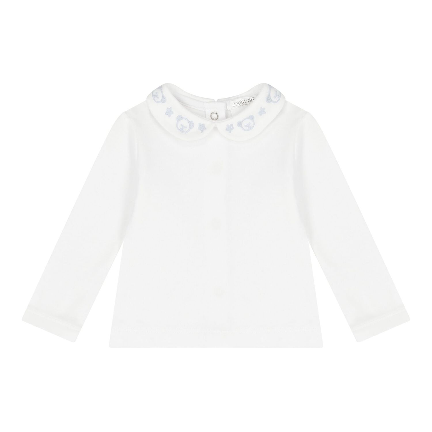 طقم أولاد دونغري باللون الأبيض والازرق, 1, hi-res image number null