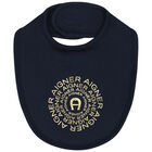 مريلة بالشعار باللون الكحلي والذهبي , 2, hi-res
