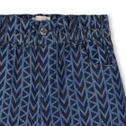 Girls Blue Logo Shorts, 1, hi-res