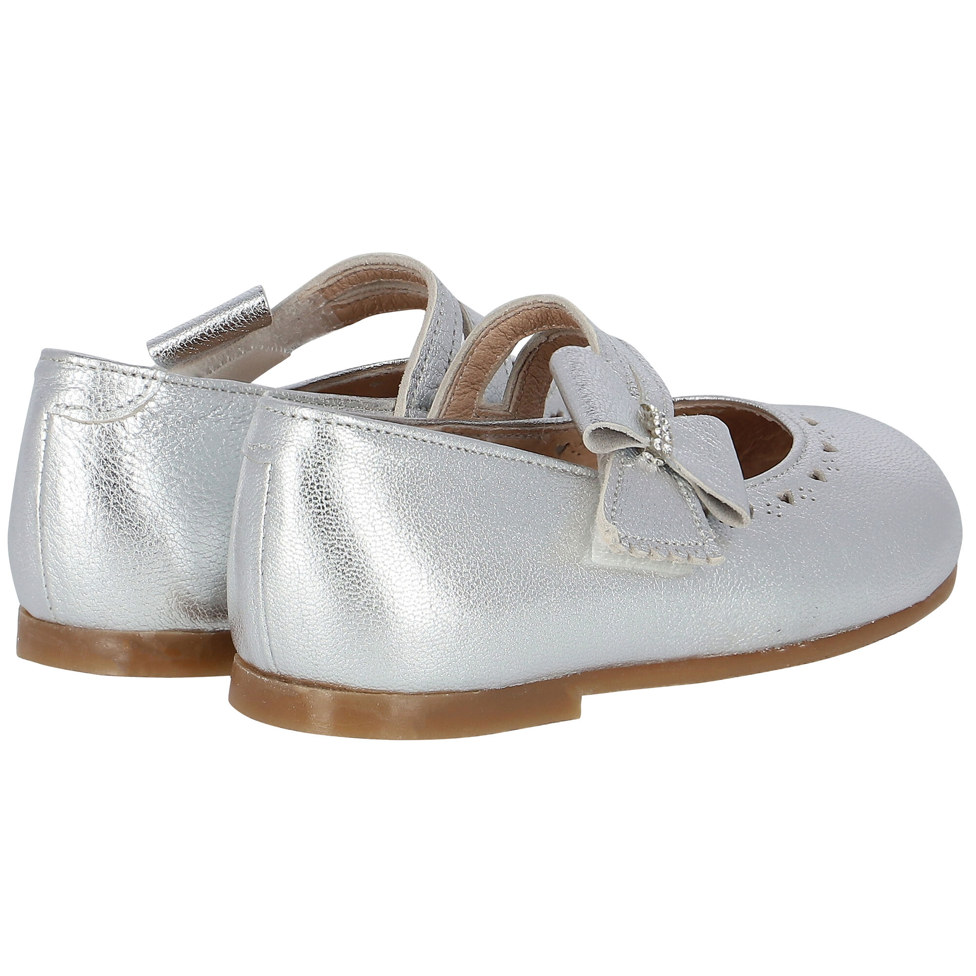 Silver shoes discount baby girl