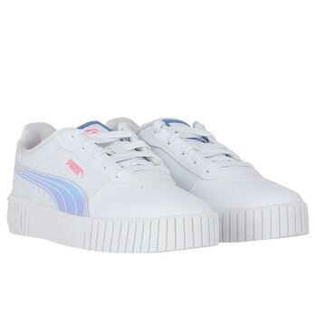 Girls White Carina 2.0 Deep Dive PS Trainers