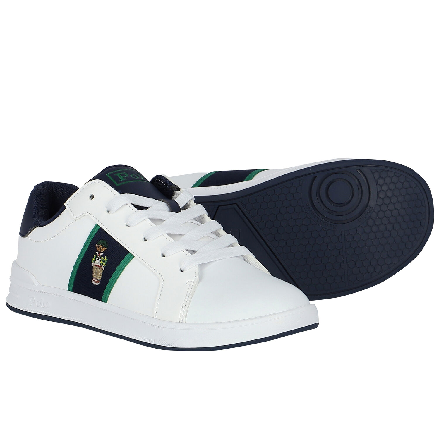 حذاء أولاد بولو باللون الأبيض, 1, hi-res