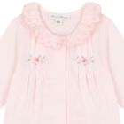 Baby Girls Pink Cotton Babygrow, 2, hi-res