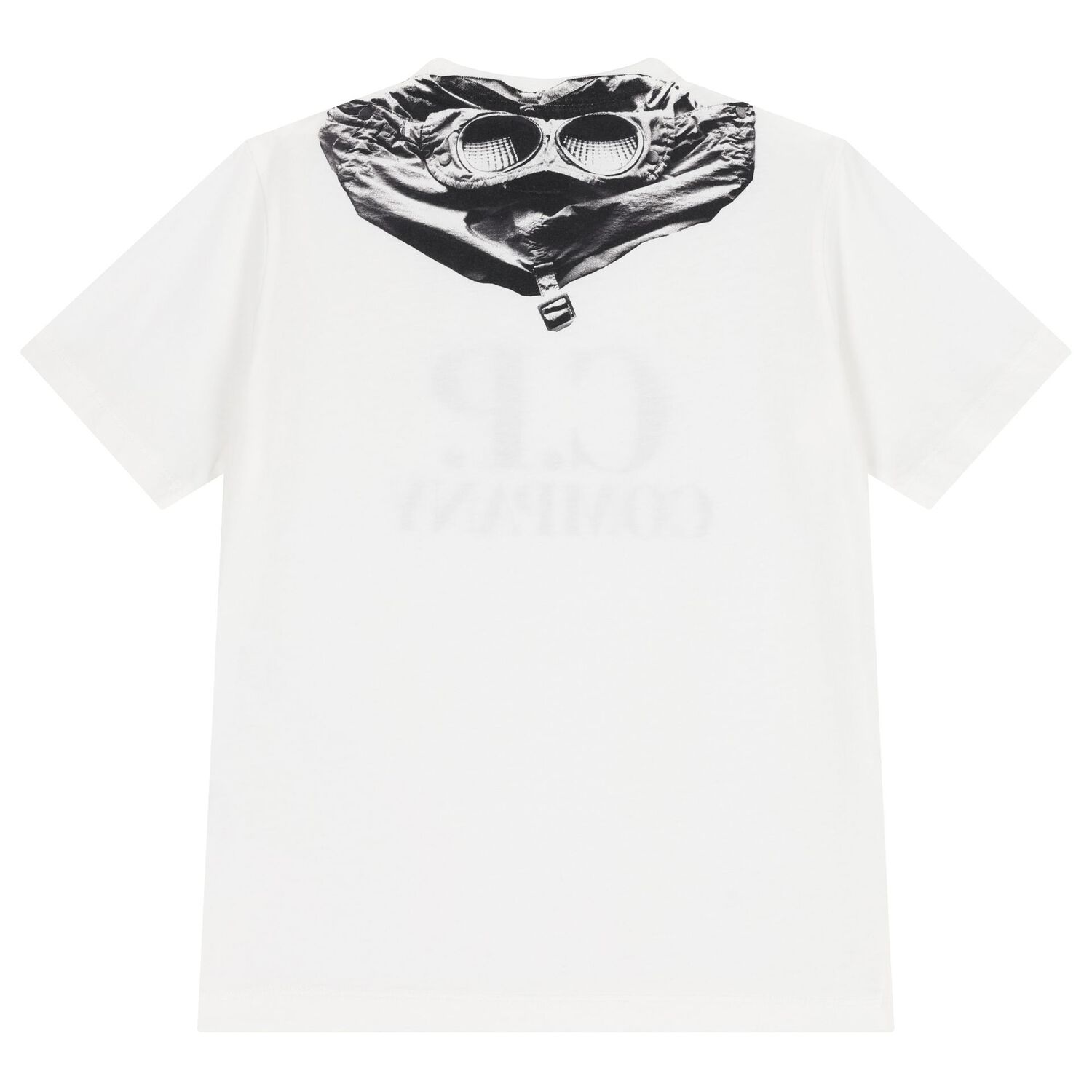 Boys White Logo T-Shirt , 1, hi-res