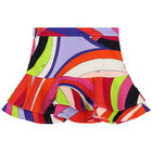 Girls Multi-Coloured Pastel Skirt, 1, hi-res