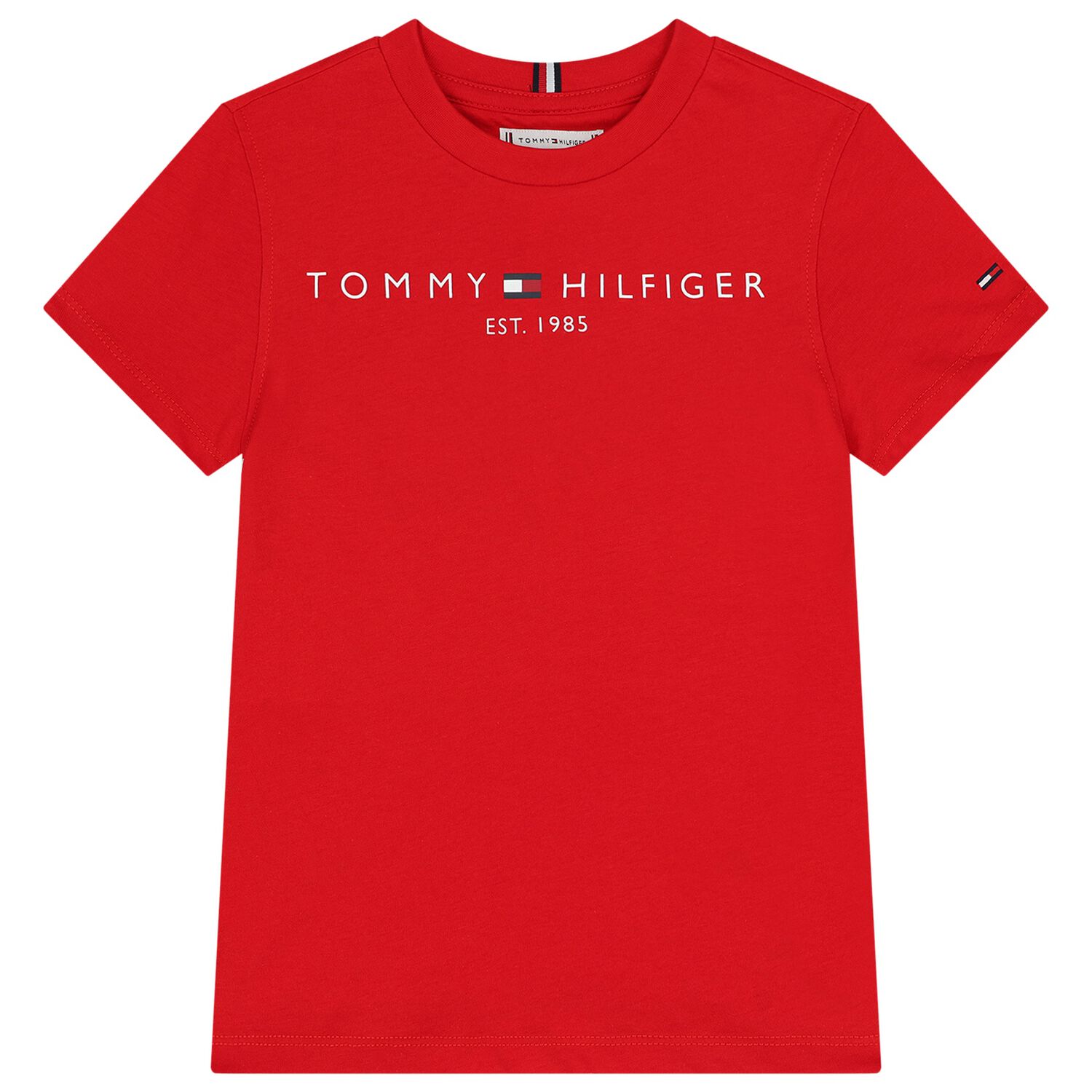 Boys Red Logo T-Shirt, 3, hi-res