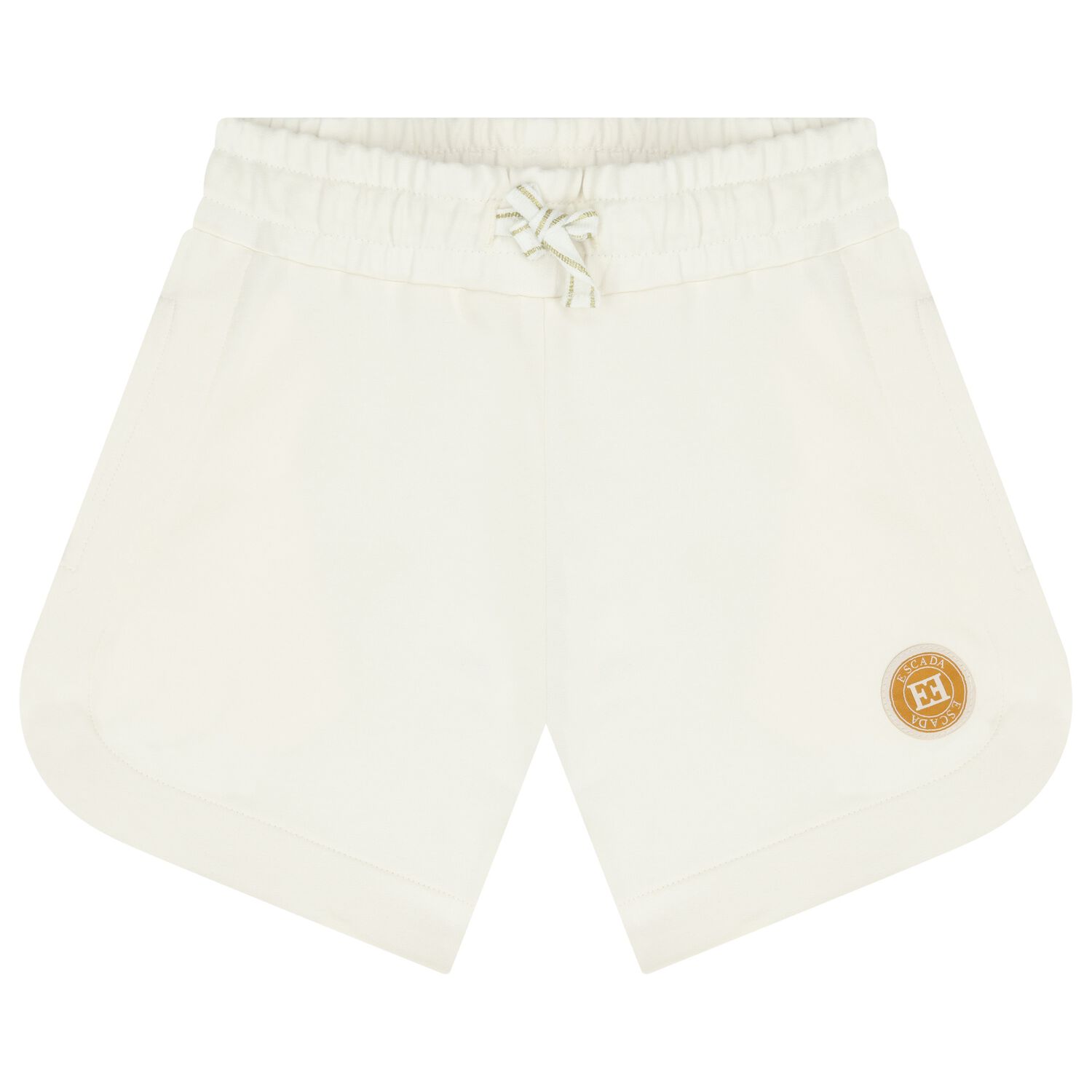 Girls Ivory Logo Shorts, 1, hi-res