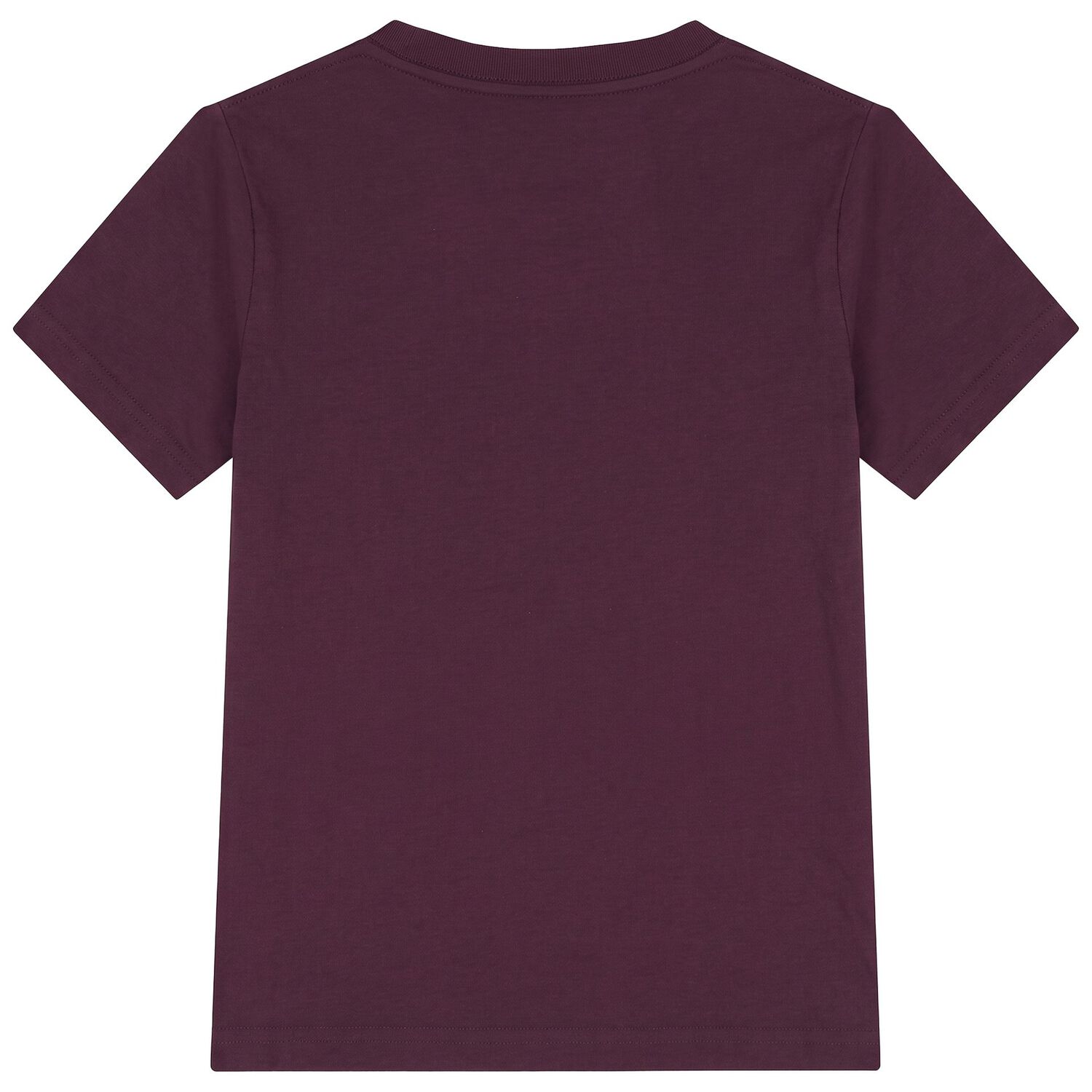 Boys Burgundy Logo Crest T-Shirt, 2, hi-res