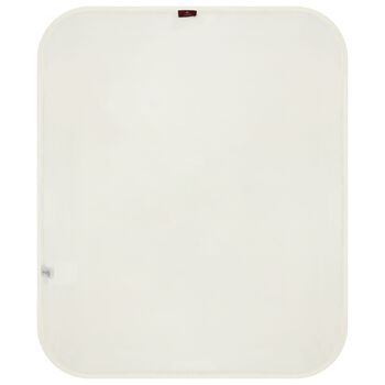 Baby Girls Ivory & Gold Logo Blanket