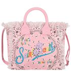 Girls Pink Colette Logo Tote Bag ( 30cm ), 1, hi-res