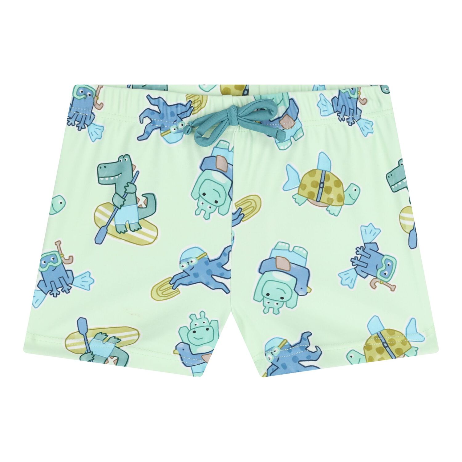 Baby Boys Green Swim Set, 2, hi-res