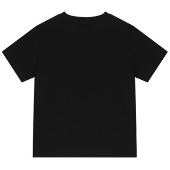 Boys Black Logo T-Shirt