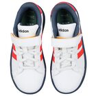 White & Blue Daisy Duck Trainers, 1, hi-res