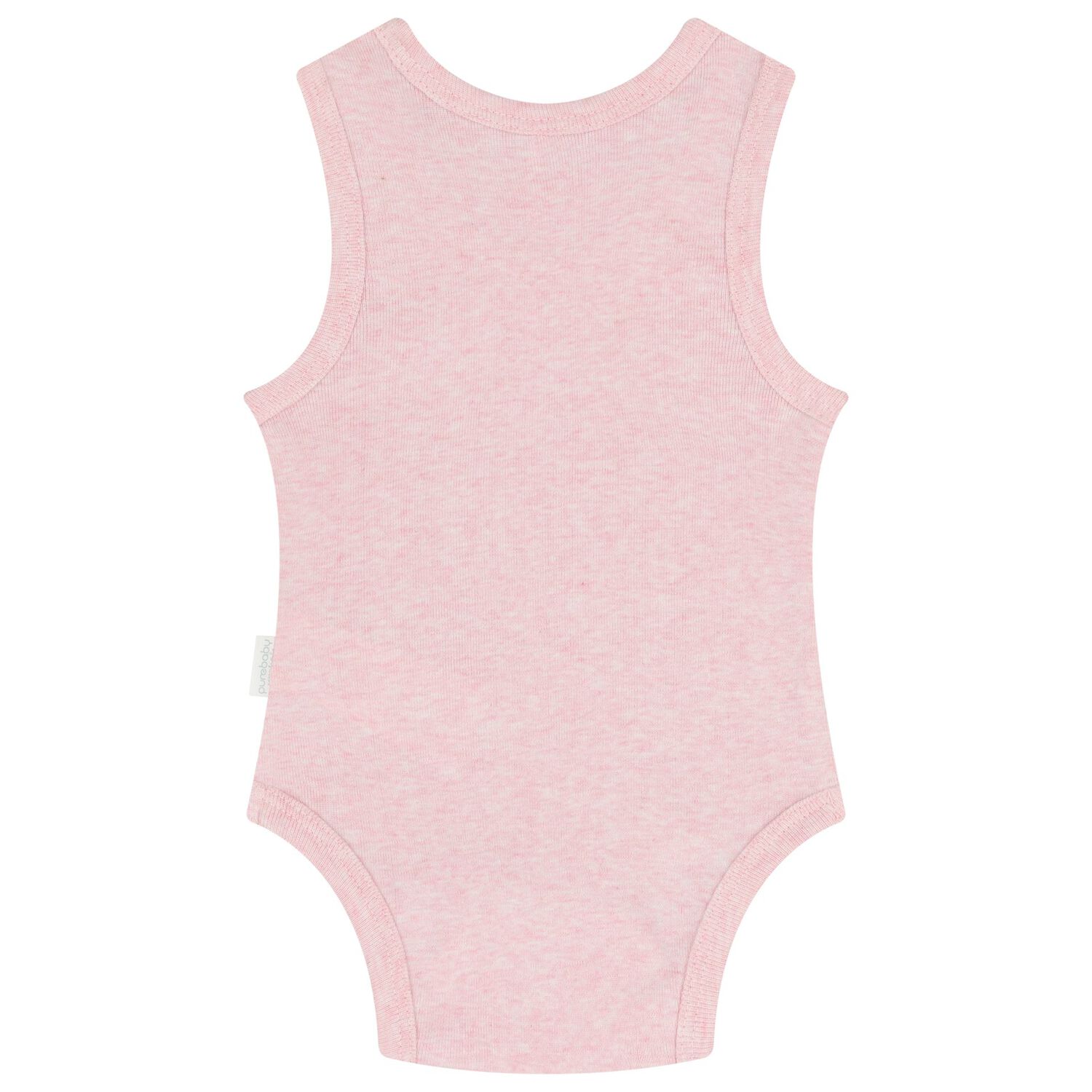 Baby Girls Pink & White Bodysuits ( 2-Pack ), 2, hi-res image number null