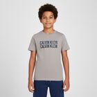 Boys Grey Logo T-Shirt, 2, hi-res