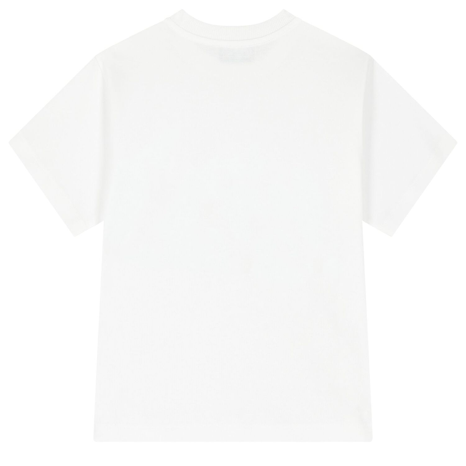 طقم شورت أولاد قطني بالشعار باللون الأبيض والأزرق , 2, hi-res