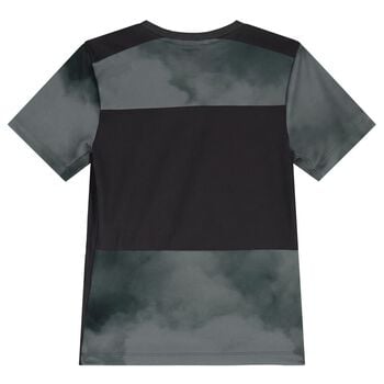 تيشيرت للأولاد أخضر اللون بشعار Dri-Fit