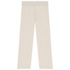 بدلة رياضية بشعار دب تيدي باللون البيج للبنات, 1, hi-res