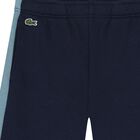 Boys Navy Blue Cotton Jersey Shorts, 1, hi-res