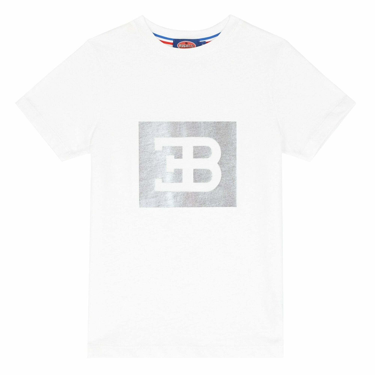 Boys White Logo T-Shirt, 2, hi-res