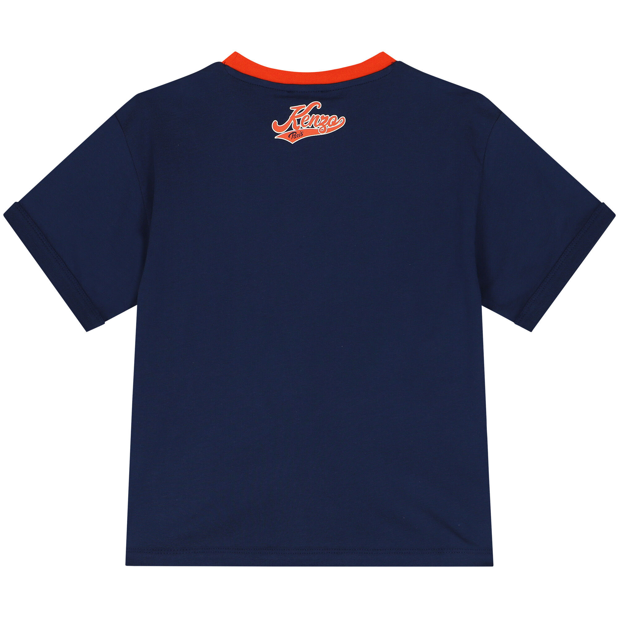 Orange and blue top t shirt