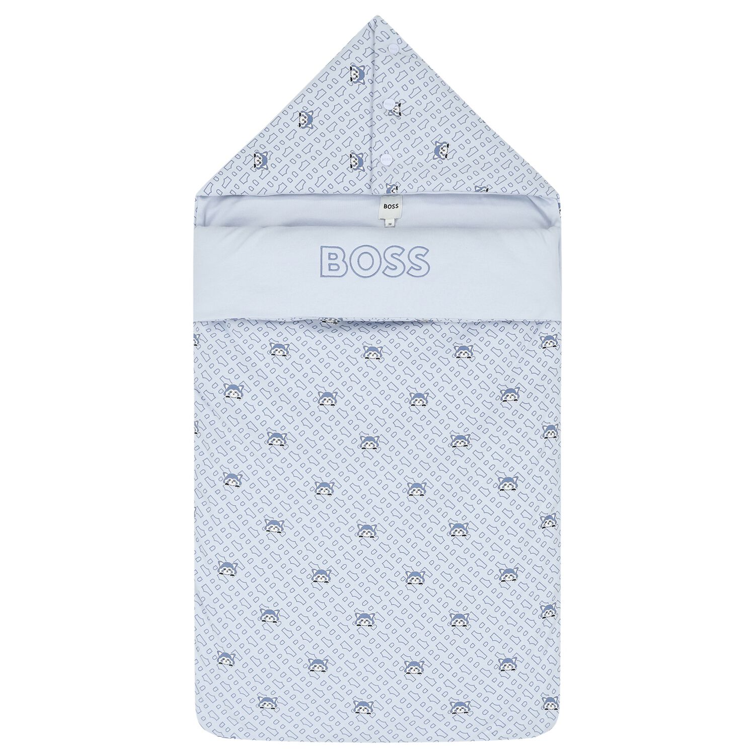 Baby Boys Blue Logo Nest, 1, hi-res