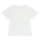 طقم شورت للأطفال الرضع أبيض وكحلي اللون بتصميم دب تيدي, 1, hi-res