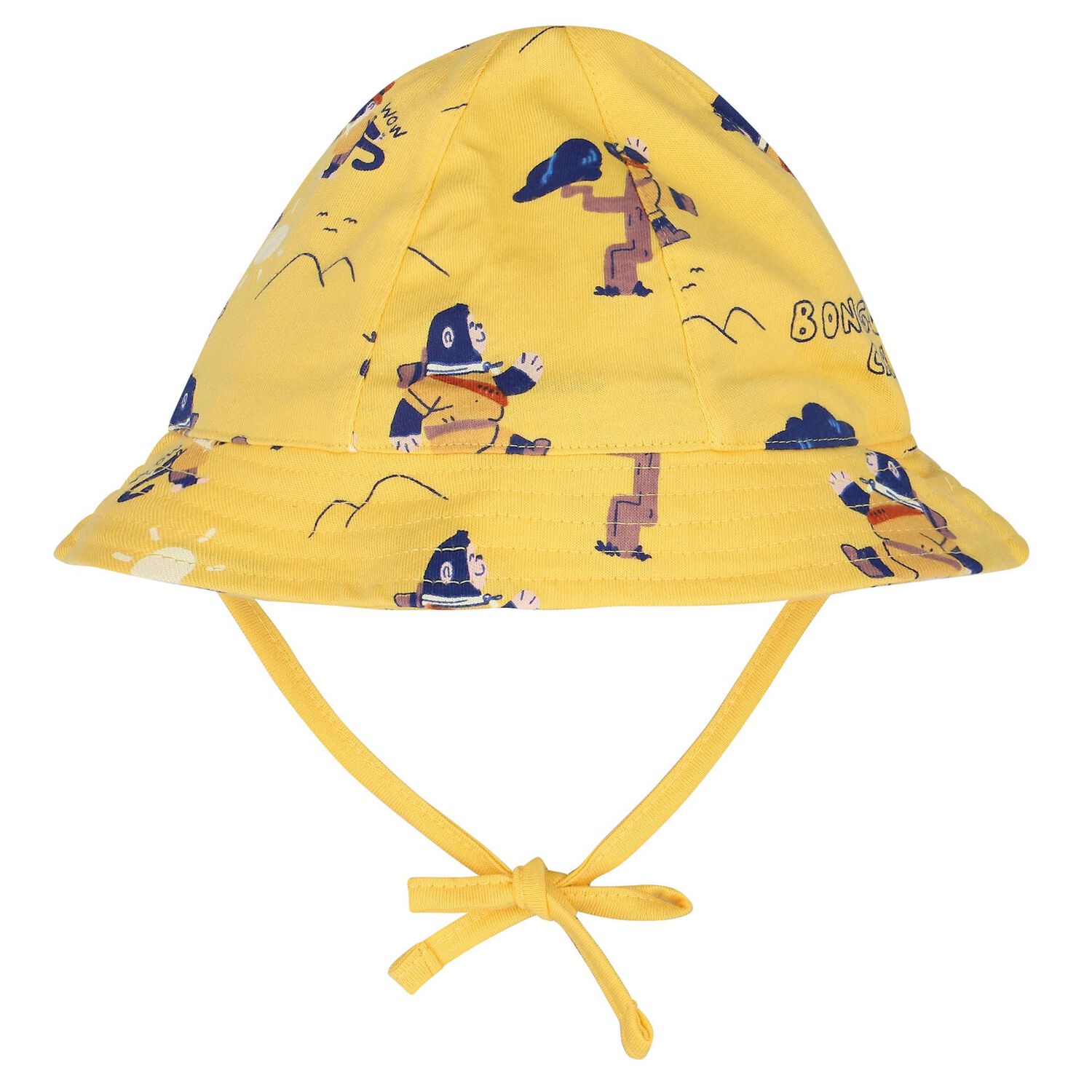 طقم أولاد شورت باللون الأبيض والأصفر, 1, hi-res