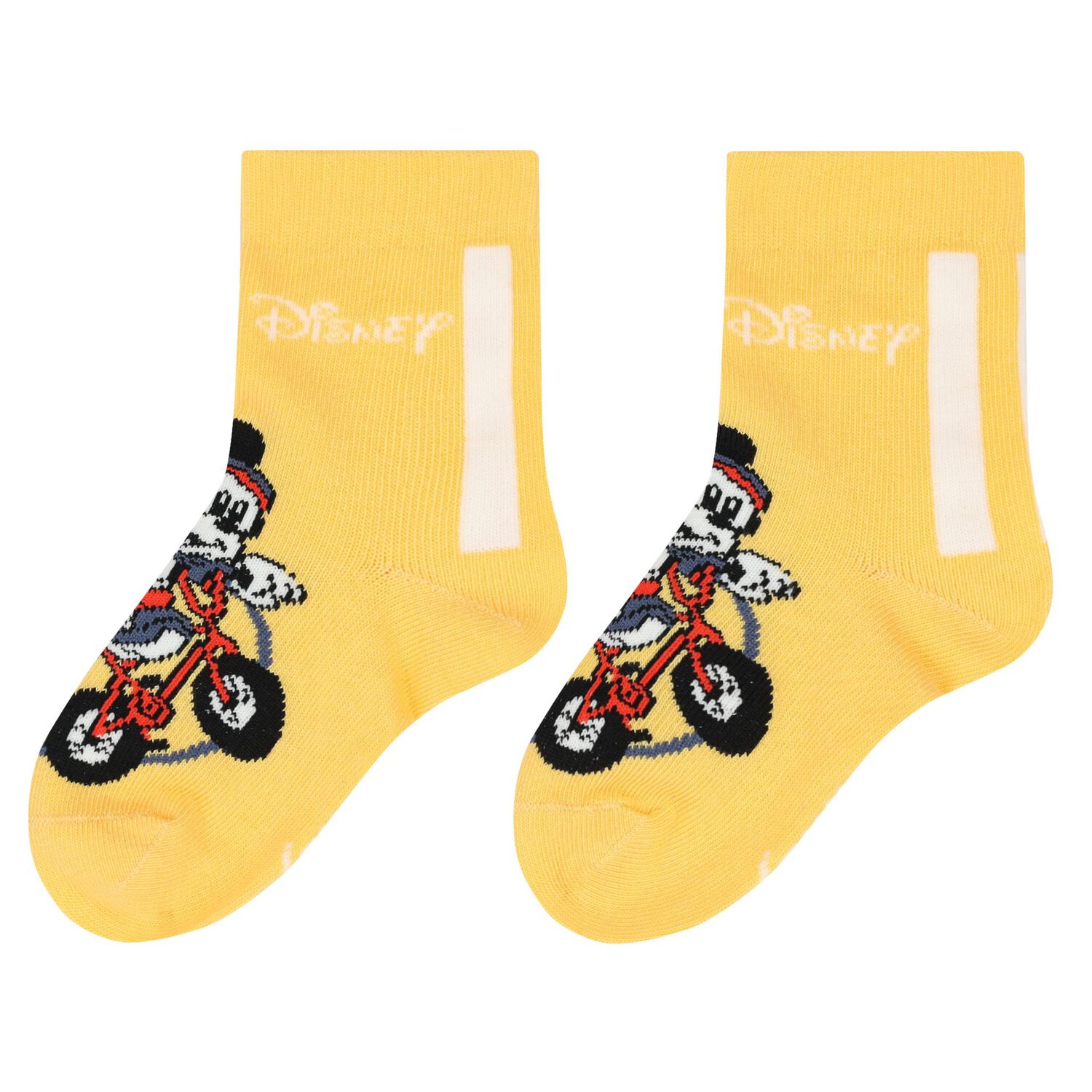 Multi-Coloured Disney Logo Socks ( 5-Pack ), 1, hi-res image number null