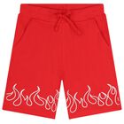 Boys Navy Blue & Red Shorts Set, 2, hi-res
