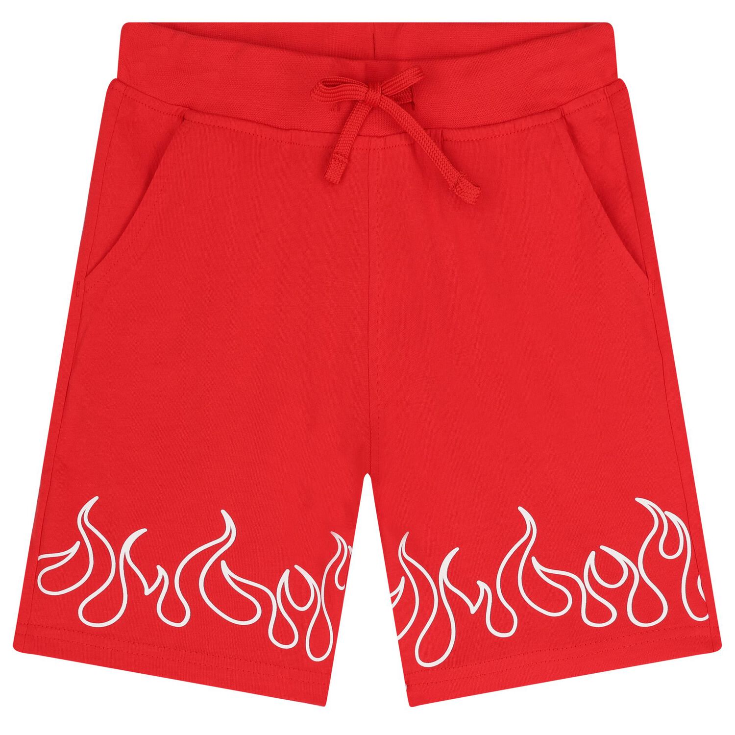 Boys Navy Blue & Red Shorts Set, 2, hi-res