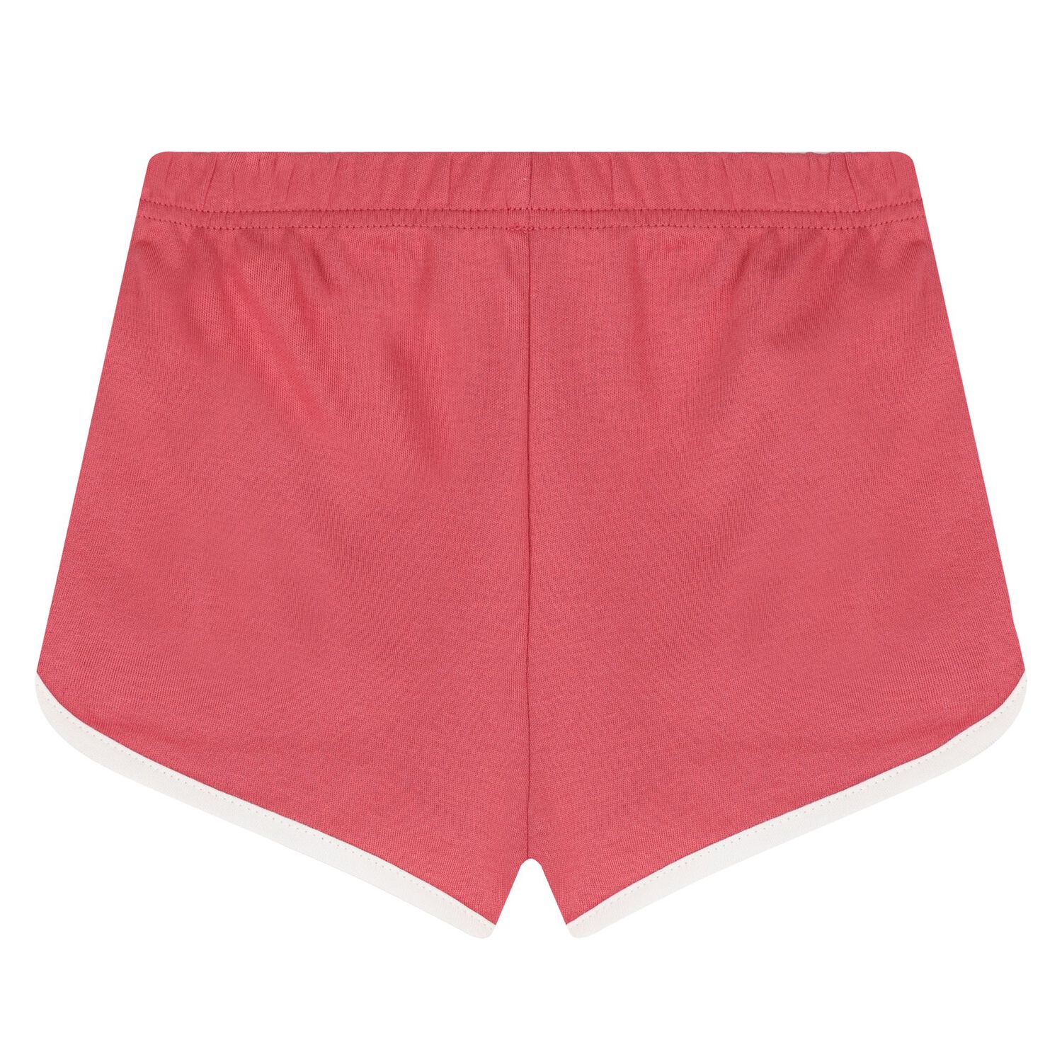 Baby Boys Ivory & Red Cotton Shorts Set, 1, hi-res