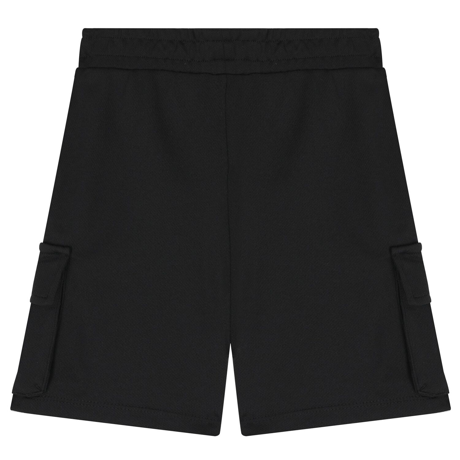 Black Logo Shorts, 1, hi-res