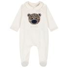 Ivory Teddy Bear Babygrow Gift Set, 1, hi-res