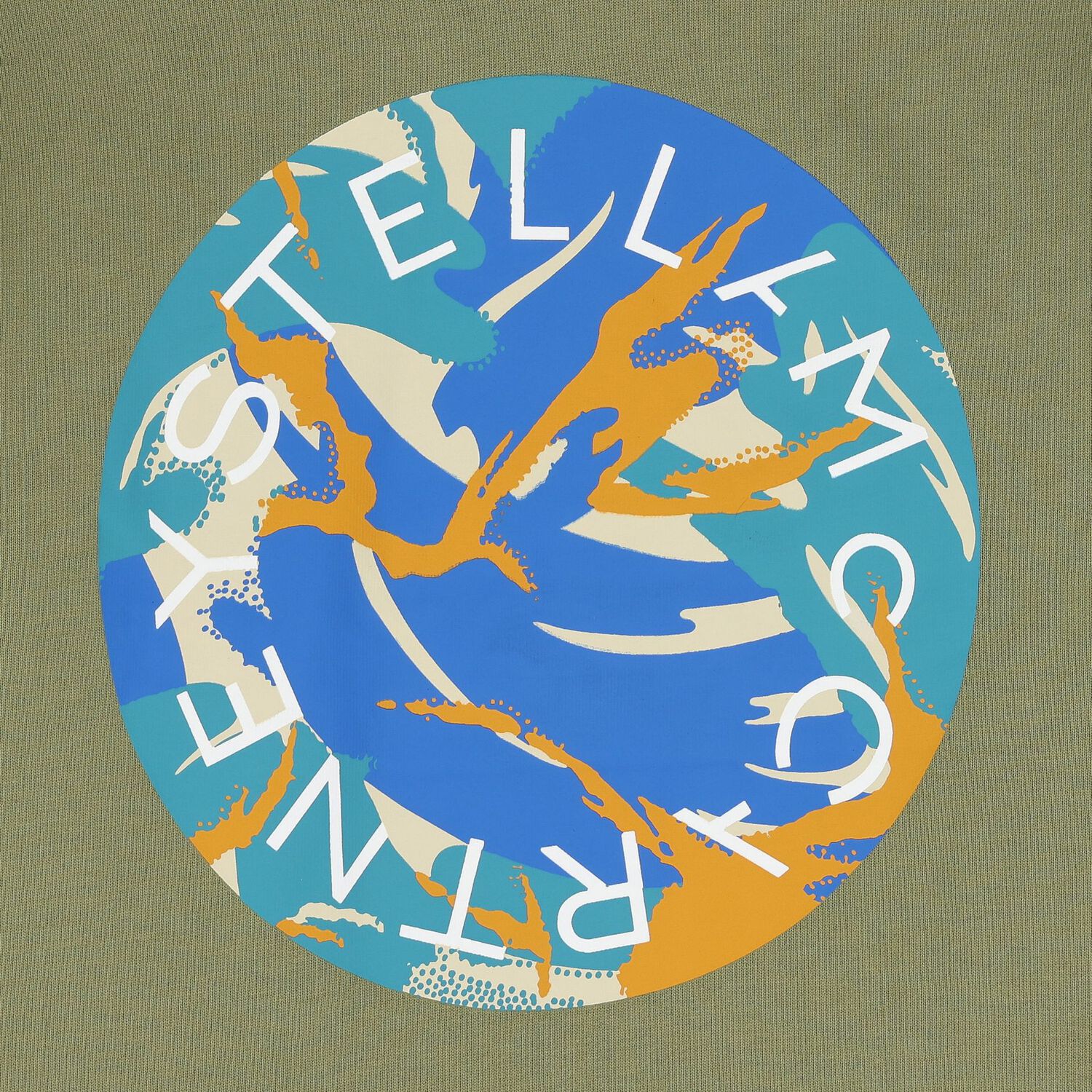 سويتشيرت أولاد بالشعار باللون الأخضر, 1, hi-res image number null